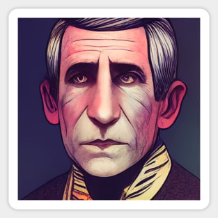 William Henry Harrison | Comics style Sticker